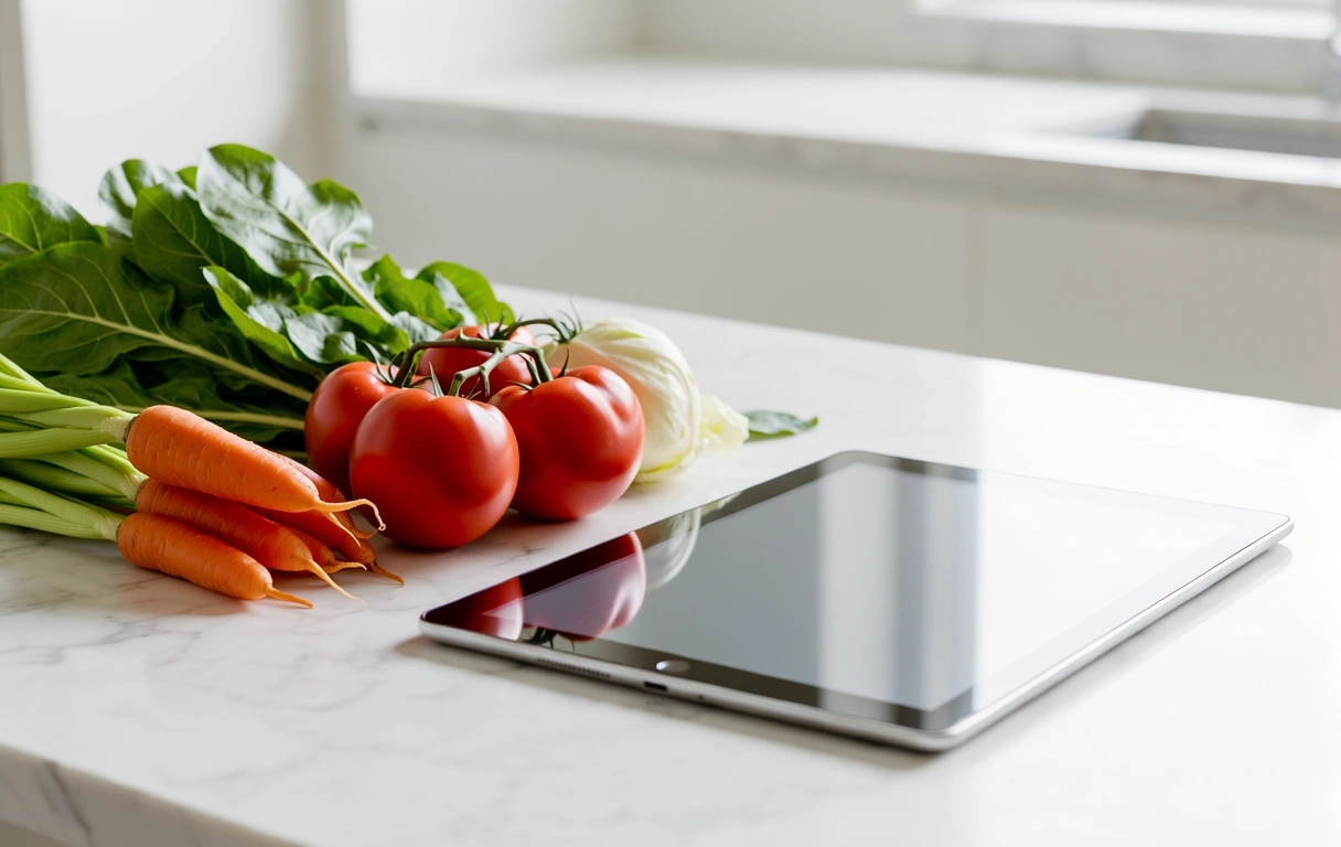 Moderne Ernährungsberatung Visuell